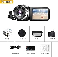 SEREE LCAM-42 Video Camera Camcorder 1080P 30FPS 30MP IR Night Vision — image 7