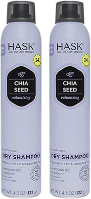HASK Chia Seed Volumizing Dry Shampoo 6.5oz (2-Pack)
