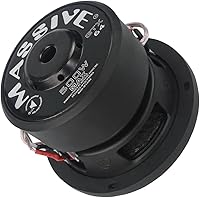 Massive Audio GTX64 6″ Subwoofer 500 Watt Dual 4 Ohm — image 1