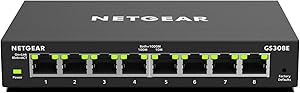 NETGEAR GS308E 8-Port Gigabit Ethernet Managed Switch Review
