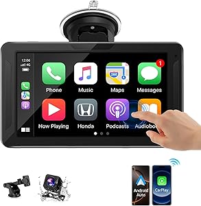 Leadtree 7-inch HD Portable Wireless CarPlay Screen Review