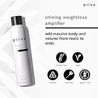 Privé Shining Weightless Amplifier Hair Mousse 6.85oz — image 4