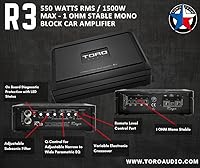 TORO TECH R3 1500W Class D Monoblock Car Amplifier — image 2