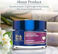 Blue Nectar Kumkumadi Night Cream with Jasmine, 1.7oz — image 7