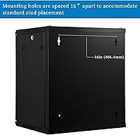 RackPath 12U Wall Mount Network Rack Cabinet — image 4