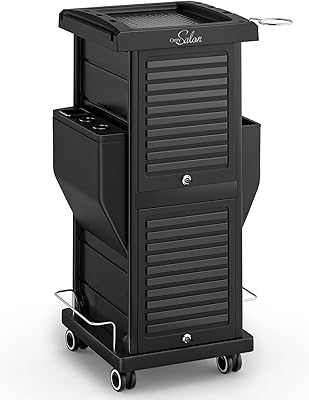 Mefeir Hair Cart Organizer with Wheels 6 Drawers