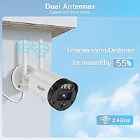 WEILAILIFE 90 Days Storage Outdoor Wireless Security Camera System 3TB — image 6