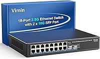 VIMIN 18-Port 2.5G Unmanaged Switch — image 1