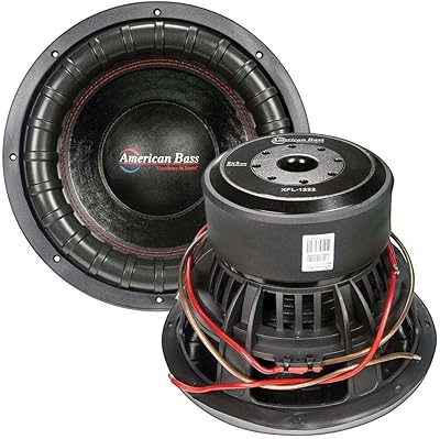 American Bass XFL 12″ 4 Ohm Car Subwoofer