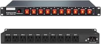 CENTROPOWER 1U PDU Horizontal Rackmount Power Strip — image 1