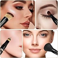 Jilier 4 in 1 Makeup Brush Set with Travel Holder — image 6