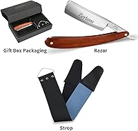 Zertone Straight Razor for Men Kit with Strop — image 3