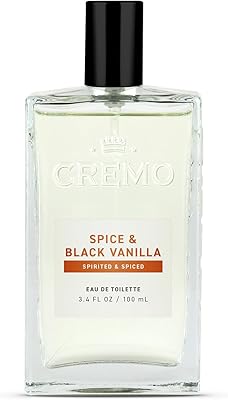 Cremo Spice & Black Vanilla Cologne 3.4oz