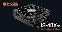 ID-COOLING IS-40X V3 Low Profile CPU Cooler — image 8