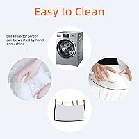 AODIOU 60 Inch Portable Projector Screen — image 3