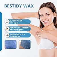 Bestidy Hard Wax Beads for Hair Removal - 1000g Blue — image 3
