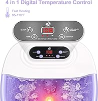 FutureCare Foot Spa Bath Massager with Heat & Bubbles — image 2