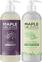Maple Holistics Tea Tree Sage Shampoo and Conditioner Set, 8oz — image 9