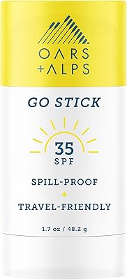 Oars + Alps Go Stick Clear SPF 35 Face Sunscreen, 1.7oz