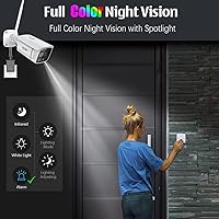 REIGY 3MP WiFi Security Camera System with Floodlight — image 4