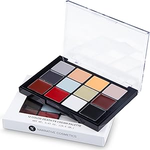 Narrative Cosmetics 12-Color Death FX Cream Palette Review