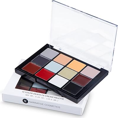 Narrative Cosmetics 12-Color Death FX Cream Palette