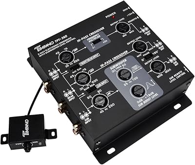 Timpano TPT-360 3-Way Electronic Crossover