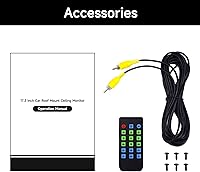 ZBARK 17.3 Inch Car Overhead Flip Down Monitor — image 6