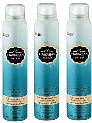 HASK Hawaiian Sea Salt Dry Texturizing Spray, 5 Oz