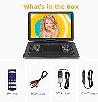 HotHat 19.6″ Portable DVD Player with 17.1″ HD Screen — image 7
