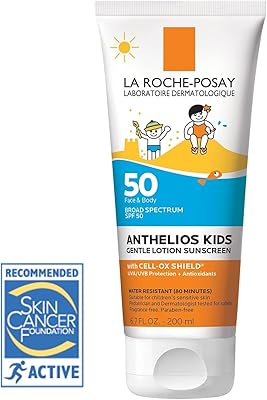 La Roche-Posay Anthelios Kids Gentle Lotion Sunscreen SPF 50, 6.7oz