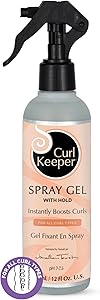 Curl Keeper Hair Gel Spray 12oz Review