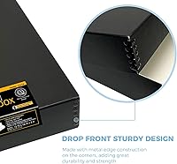 Lineco 13x19 Black Museum Storage Box — image 4