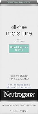 Neutrogena Oil-Free Daily Facial Moisturizer SPF 15, 4 fl. oz