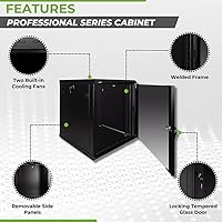 NavePoint 12U Server Rack Enclosure — image 2
