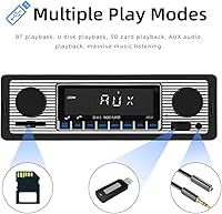 Plixify SWM5513 7″ Single Din Car Radio — image 6
