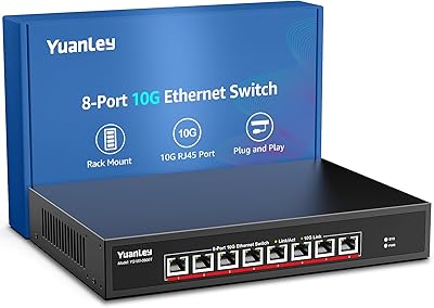 YuanLey 8-Port 10G Ethernet Switch