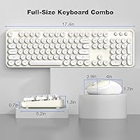 Atelus Wireless Keyboard and Mouse Combo — image 7