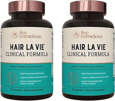 Hair La Vie Live Conscious Clinical Formula Hair Vitamins (2-Pack)
