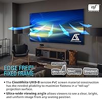 Akia Screens 125-inch Edge Free Fixed Frame Projector Screen — image 3