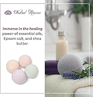 Naked Reverie Bath Bomb Gift Set for Women - 4 Extra Large (8 oz) Bath Bombs — image 4