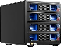 Cenmate 4 Bay RAID Enclosure 80TB — image 1