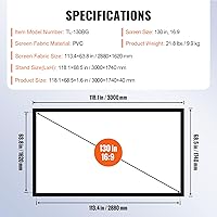 VEVOR 130-inch Projector Screen — image 7