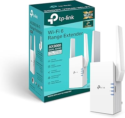 TP-Link RE705X Wi-Fi 6 Range Extender