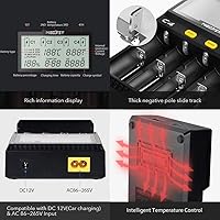 MiBOXER C4 4-Bay Battery Charger — image 3