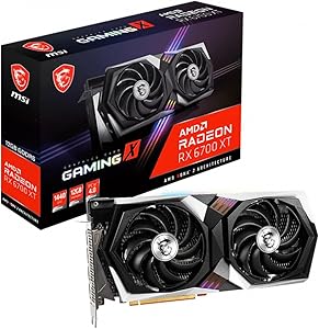 MSI Radeon RX 6700 XT Gaming X 12GB GDDR6 Graphics Card