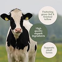 Hearth and Homestead Handmade Whipped Tallow Balm Lavender Peppermint 1.3oz — image 4