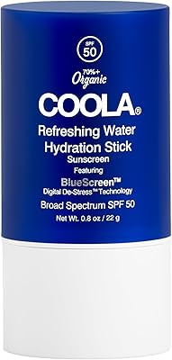 COOLA Organic Refreshing Water Stick Face Moisturizer SPF 50