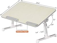 Amazon Basics Adjustable Tray Table Lap Desk 13″x24″ — image 4