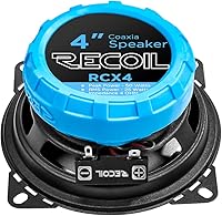 RECOIL RCX4 Echo Series 4-Inch Coaxial Car Audio Speaker System — image 4